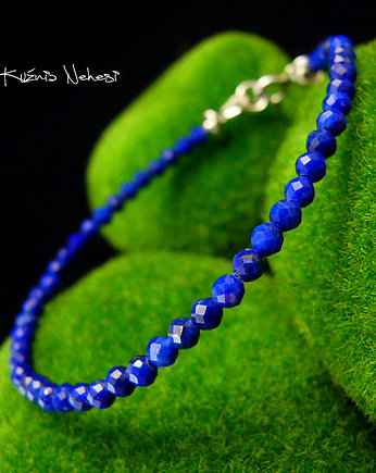 Bransoleta - Ink - Srebro Lapis Lazuli, Kuźnia Nehesi