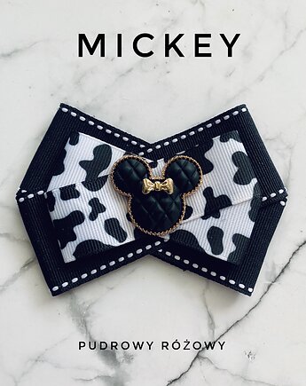 Brosza Black & White MICKEY  Hit! 1szt, Pudrowy Różowy
