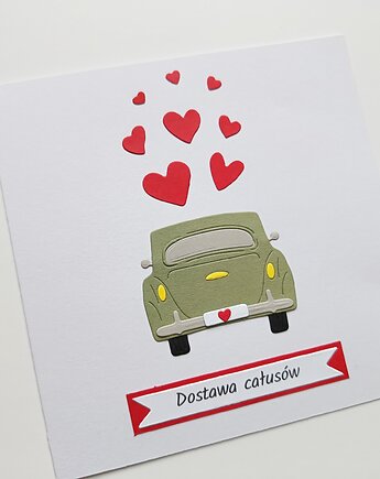 Kartka Dostawa całusów, itsmycard