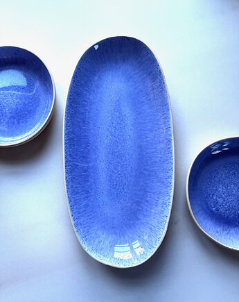 Półmisa Duża Błękit, Misa Pracownia Ceramiczna