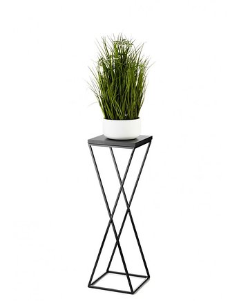 Kwietnik Metalowy Stripes Black 70 cm, MIA home