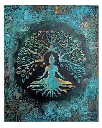 Budda mandala drzewo życia obraz dekoracja strukturalna, Galeriai