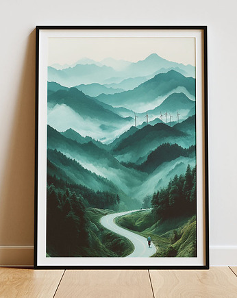 Plakat - Me and my bicycle, Harry Monkey