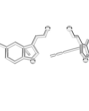 Kolczyki SEROTONINA- srebro, ISSI Jewelry