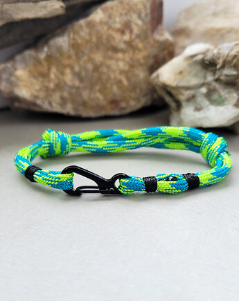 Z Turmalinem- bransoletka WSPINACZA Adventure neon