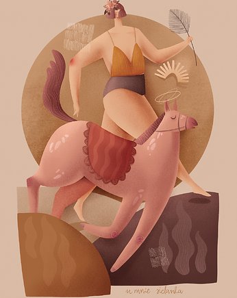 Zestaw ilustracji, Sandra Chojecka