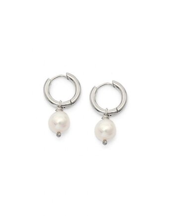 Kolczyki koła z naturalnymi Perłami, Kulka Bransoletki