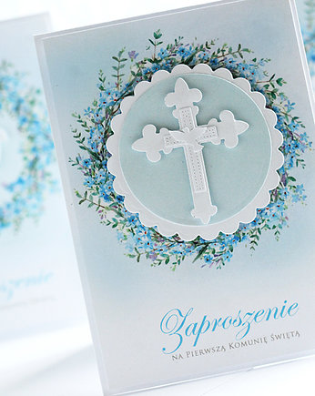 Zaproszenie na I Komunię Świętą, marysJa