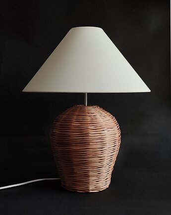 Wiklinowa lampa stołowa, KOSZi