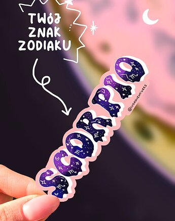 Naklejka - Zodiak - Scorpio , IvoAdventures