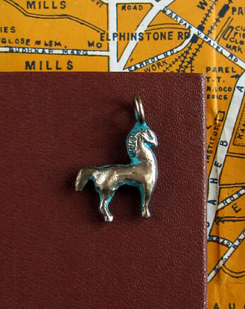 Brązowa zawieszka konik z epoki brązu, Antilica