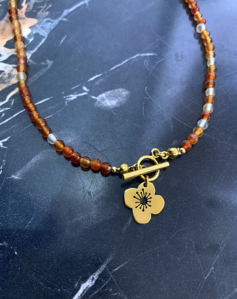 Kolekcja 70's vibe - Anemone orange - Naszyjnik, BOSKE