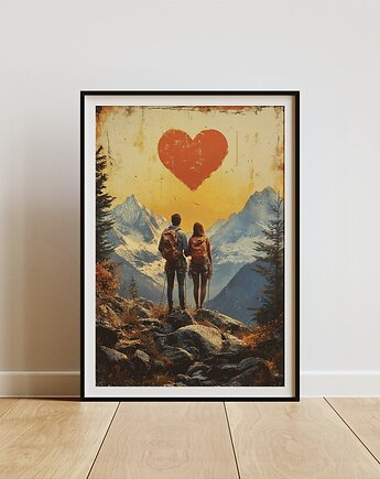 Plakat - Kocham góry!, Harry Monkey