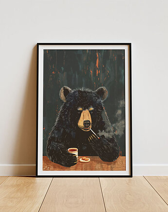 Plakat - weed bear, Harry Monkey