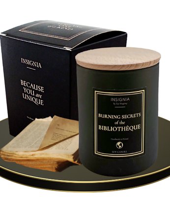 Świeca sojowa BURNING SECRETS of the BIBLIOTHEQUE, INSIGNIA