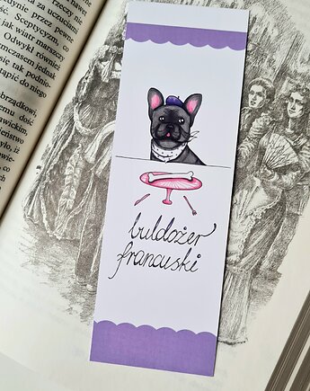 Zakładka Buldożer Francuski, Burgundowe Rysunki