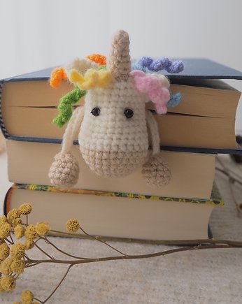 Zakładka do Książki Tęczowy Jednorożec, wernika