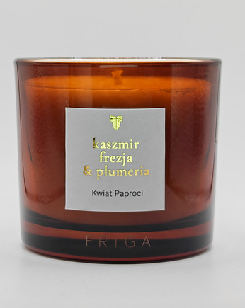 KWIAT PAPROCI - Kaszmir  Frezja  Plumeria - świeca rzepakowa, FRIGA