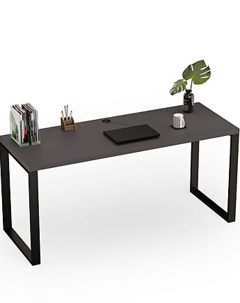 Biurko Loft,120x60, Antracyt, Furimi
