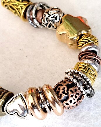 Bransoletka typu Pandora znakomity ponadczasowy PREZENT handmade dla niej :), Galeria Limart