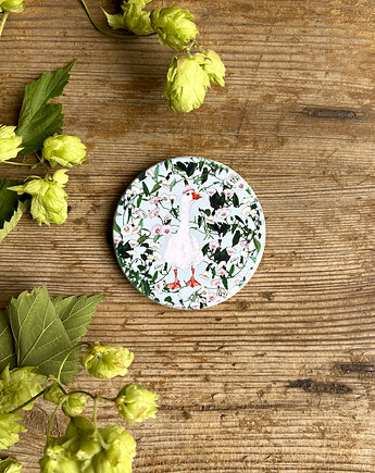 Goose- Magnes ceramiczny- Ilustracja- Ptaki, BOSKE