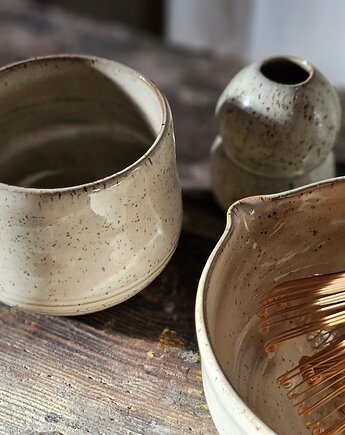 Zestaw do matchy "Mojave" (3 elementy), Czikita Ceramics