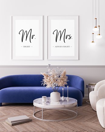 Galeria plakatów "Mr. & Mrs. Right", Fotobloki and decor