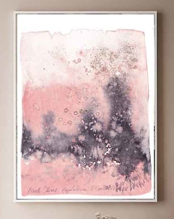 Plakat Blush 2 Pejzaż abstrakcyjny malowany akwarelą, My Moment