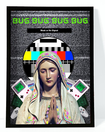 Plakat No Signal Matka Boska A3, Her Holiness
