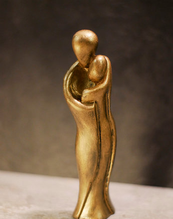 Rzeźba z gipsu, figurka para zakochanych, 15 cm, JBJart Justyna Jaszke