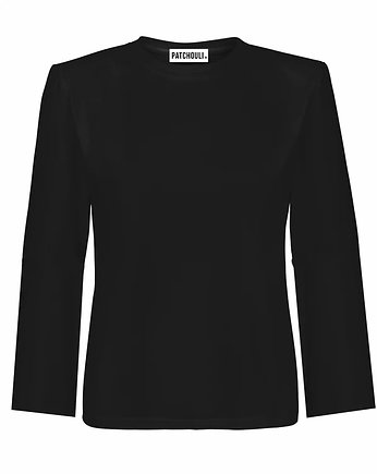 LONGSLEEVE PROUD premium modal black, Patchouli