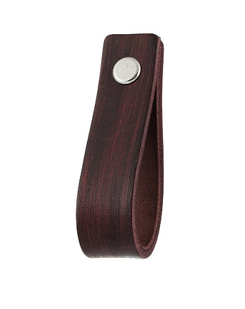 Skórzany uchwyt meblowy COLORISO MAHOGANY WOOD P, Coloriso