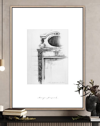 " Detale architektoniczne "Grafika, Margo Hupert