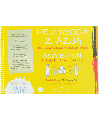 Przygoda z Azją - kreatywna książeczka, ZUZU TOYS