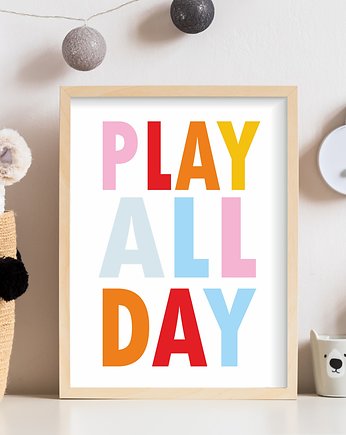 Plakat Play All Day, TamTamTu