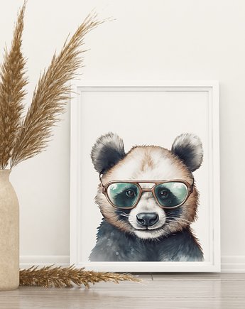 Plakat Panda w okularach P335, TamTamTu