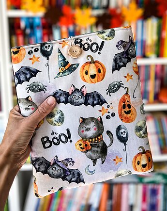 Wodoodporny pokrowiec na książkę/tablet/planer/notes HALLOWEEN, gucialoveskids