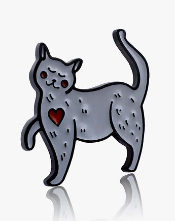 Pins "Dumny kot", PINSWEAR