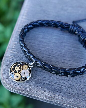 Mechaniczna bransoletka unisex 004, Zegarynki