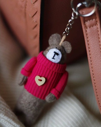 Brelok miś w golfie, Kruszek