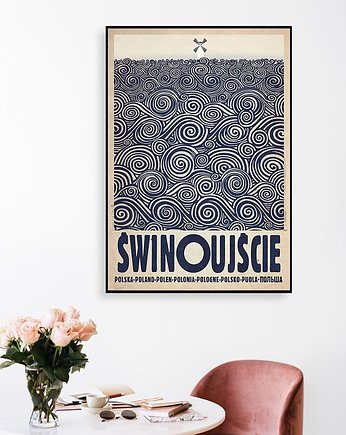 Poster Świnoujście (R. Kaja) 98x68 cm, Galeria LueLue