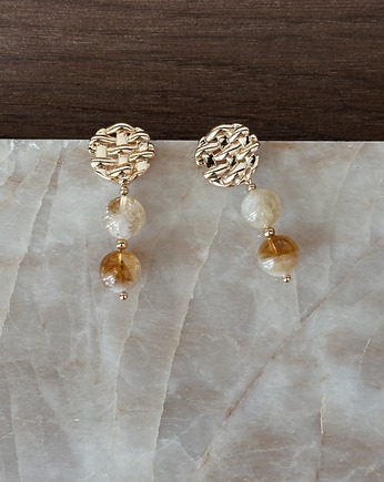 Kolczyki Cytryn, Chmolowska Jewellery