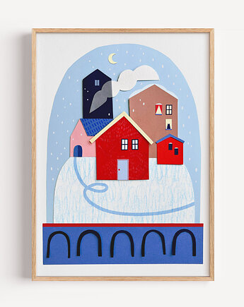 Plakat zimowy, Zuza Karczewska