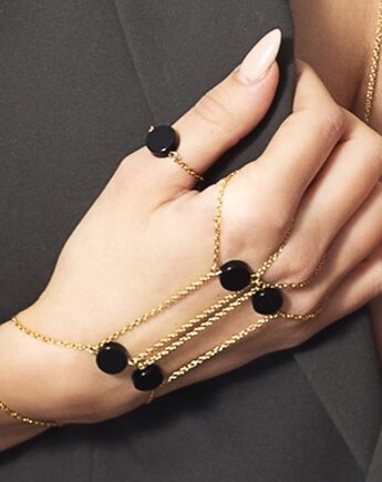 Bransoletka z pierścionkami Fashion Stones