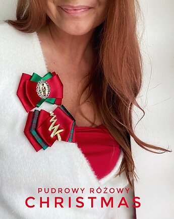 Brosza z Dziadkiem do orzechów Kolekcja Christmas  NEW, Pudrowy Różowy