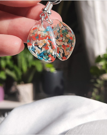 Kolorowe kolczyki, Figa handmade accessories