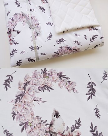 WYJĄTKOWY KOMPLET_ pikowany VELVET _ WRÓBELKI, MOJAMAJA