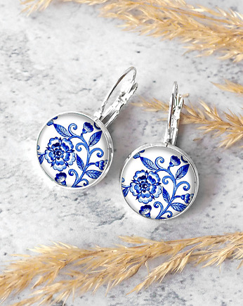 KOLCZYKI CERAMICS - UNIKATOWE zapinane na biglu, GalaVena