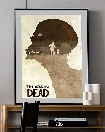 Plakat Żywe Trupy - The Walking Dead, minimalmill