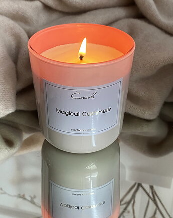 Ekologiczna naturalna świeca sojowa naturalna 190 gram (wybierz zapach), Coccola JEWELLERY